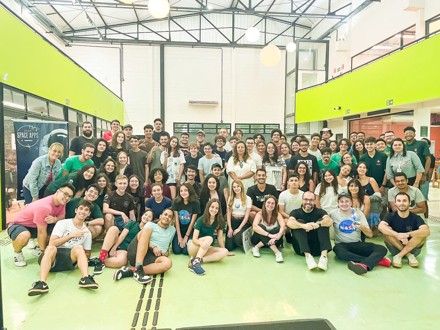 Comunidade NASA Space Apps Campinas reunida