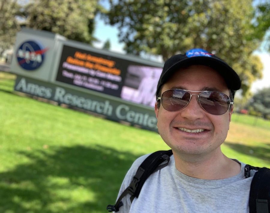 Marco Linhares no NASA Ames Research Center